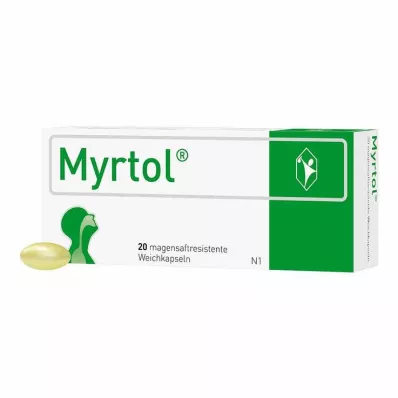 Myrtol® pehmekapslid, 20 tk Myrtol® pehmekapslid, 20 tk
