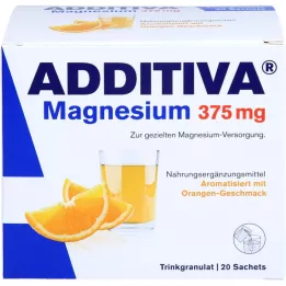 ADDITIVA Magneesium 375 mg kotikesed oranž, 20 tk