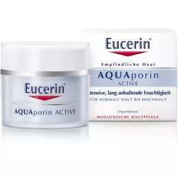 EUCERIN AQUAporin Active Cream normaalne kuni kombineeritud nahk, 50 ml
