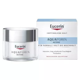EUCERIN AQUAporin Active Cream normaalne kuni kombineeritud nahk, 50 ml