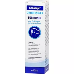 CANOSEPT Kõrvapuhastusvahend koertele, 125 ml