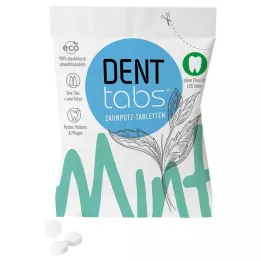 Denttabs hambapasta tabletid stevia-mint fluoriidivabad, 125 tk