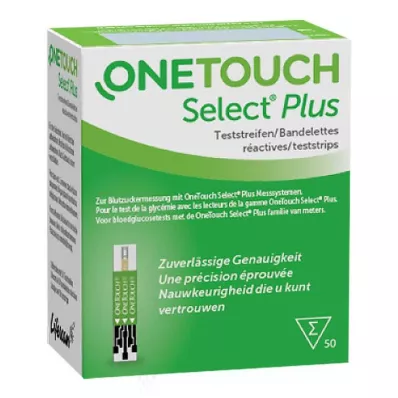 ONETOUCH Select® Plus testribad, 50 tk