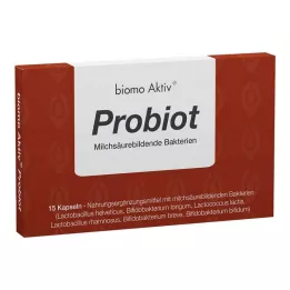 BIOMO Aktiivsed Probiootikapslid, 15 kapslit