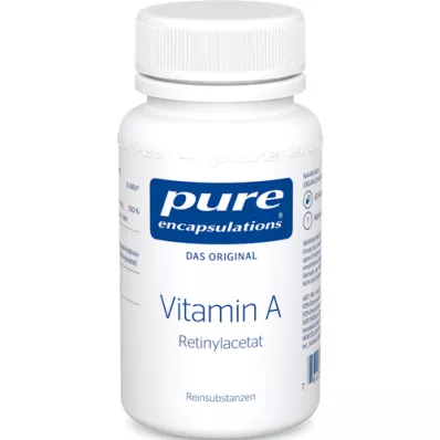 PURE ENCAPSULATIONS A-vitamiini retinüülatsetaat kapslid, 60 tk