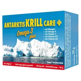 ANTARKTIS Krill Care kapslid, 60 kapslit