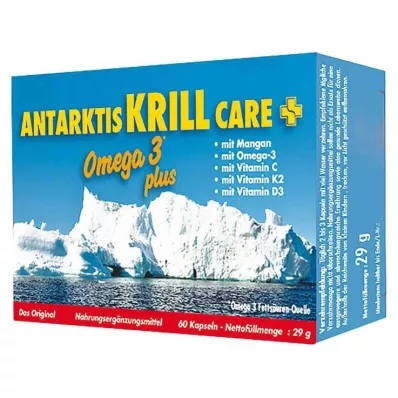 ANTARKTIS Krill Care kapslid, 60 kapslit