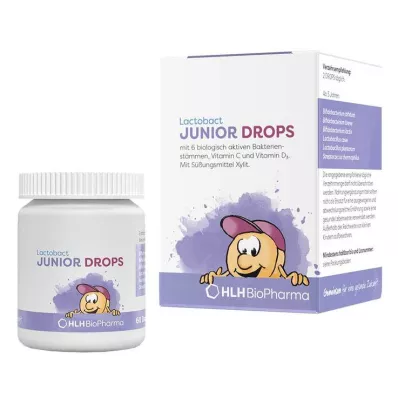 Lactobact Junior Drops pastillid, 60 tk Lactobact Junior Drops pastillid, 60 tk