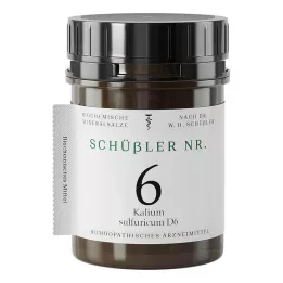 Schüssler No.6 Kalium sulfuricum D 6 tabletti, 400 tk