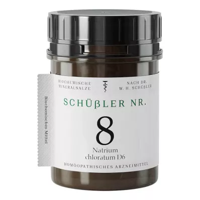 Schüssler No.8 Sodium chloratum D 6 tabletid, 400 tk