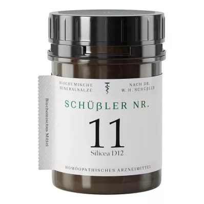 SCHÜSSLER nr.11 Silicea D 12 tabletti, 1000 St