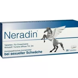 NERADIN tabletid, 20 tk