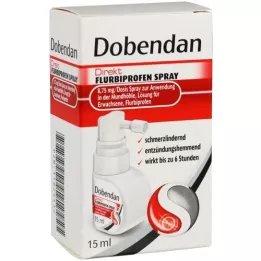 DOBENDAN Otsene flurbiprofeeni sprei 8,75 mg/ suu, 15 ml
