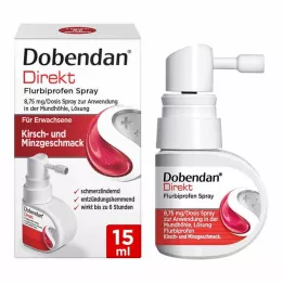 DOBENDAN Otsene flurbiprofeeni sprei 8,75 mg/ suu, 15 ml