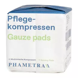 Hoolduskompressid fliisist 10x10 cm mittesteriilsed 4-kordsed, 100 tk