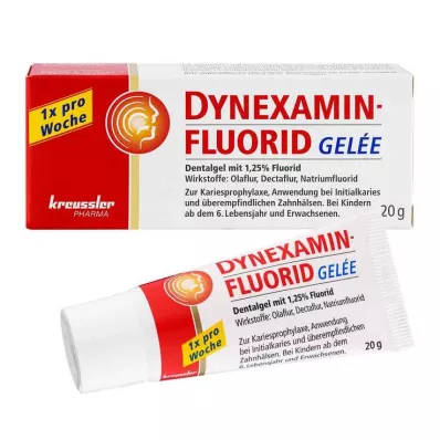 Dynexamine fluoride želee hambageel, 20 g Dynexamine fluoride želee hambageel, 20 g