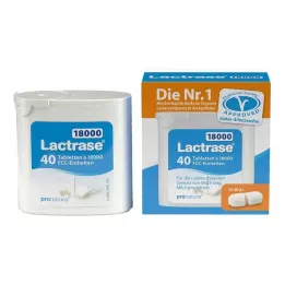 LACTRASE 18,000 FCC Tabletid dosaatoris, 40 tk