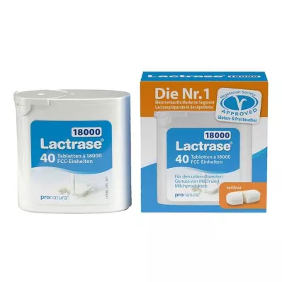 Laktraas 18 000 FCC tabletti dosaatoris, 40 tk