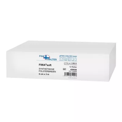POLSTERBINDE sünteetiline 6 cmx3 m mittesteriilne, 12 tk