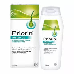 PRIORIN Šampoon hõrenevatele juustele, 200 ml