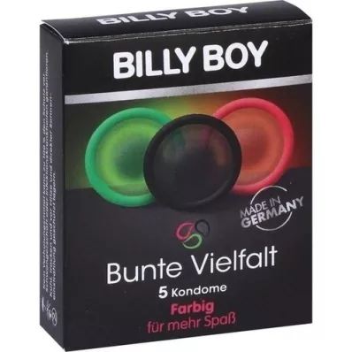 BILLY BOY värviline sort, 5 tk