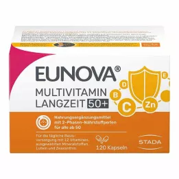 EUNOVA Pikaajalised 50+ kapslid, 120 tk
