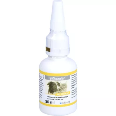 EPISQUALAN Kõrvapuhastusvahend koertele/kassidele, 50 ml