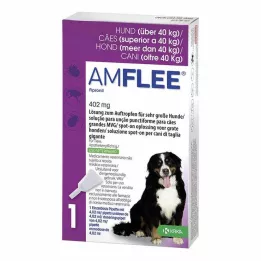 AMFLEE 402 mg täpne lahus väga suurtele koertele 40-60 kg, 3 tk