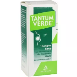 TANTUM VERDE 1,5 mg/ml sprei suuõõnes kasutamiseks, 30 ml