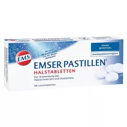 EMSER Pastillid ilma mentoolita, 30 tk