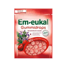 EM-EUKAL Wild Cherry Sage Sugar Drops, 90 g