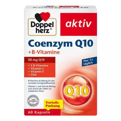 Doppelherz Coenzyme Q10 + B-vitamiini kapslid, 60 tk