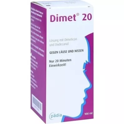 DIMET 20 lahust, 100 ml