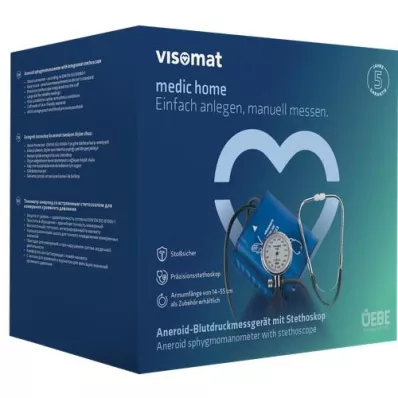 VISOMAT medic home S 14-21cm Steth.Blutdr.Messg., 1 tk