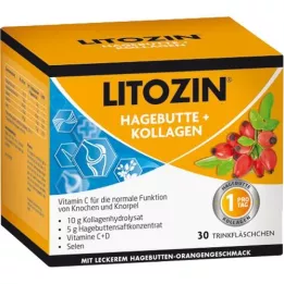 LITOZIN Rosehip+Kollageeni viaali, 30X25 ml