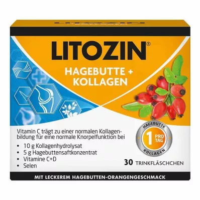Litozin Rosehip + kollageeni joogipudel, 30X25 ml