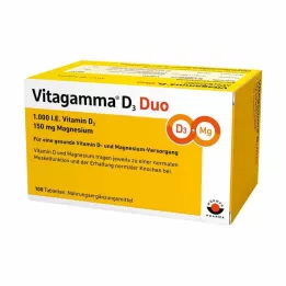 Vitagamma D3 Duo tabletid, 100 tk