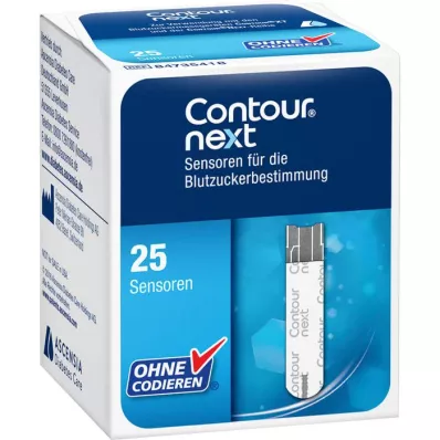 CONTOUR Next Sensors testribad, 1X25 St