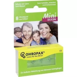 OHROPAX mini silikoonist kõrvaklapid, 8 tk