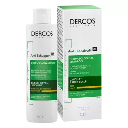 VICHY DERCOS kõõmavastane šampoon kuivale peanahale, 200 ml