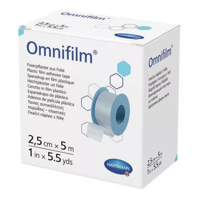 Omnifilm kinnituskrohvkile 2,5 cmx5 m, 1 tk Omnifilm kinnituskrohvkile 2,5 cmx5 m, 1 tk