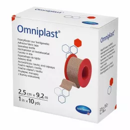 OMNIPLAST Kinnituskips tekstiilniit 2,5 cm x 9,2 m, 1 tk