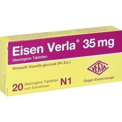 EISEN VERLA 35 mg kaetud tabletid, 20 tk