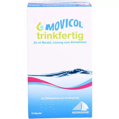 MOVICOL joogivalmis 25 ml kotike suukaudne lahus, 10 tk