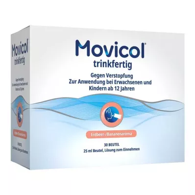 MOVICOL joogivalmis 25 ml kotike suukaudne lahus, 30 tk
