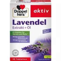 DOPPELHERZ Lavendli ekstrakt + õli tabletid, 30 tk