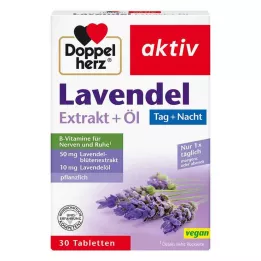 DOPPELHERZ Lavendli ekstrakt + õli tabletid, 30 tk