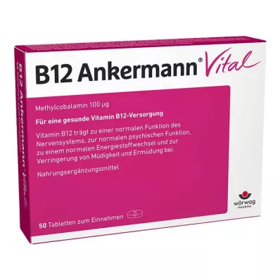 B12 ANKERMANN Vital tabletid, 50 tk