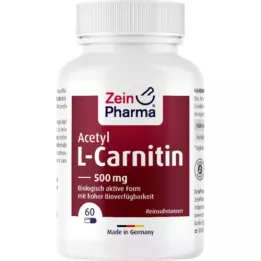 ACETYL-L-CARNITIN KAPSULID, 60 tk