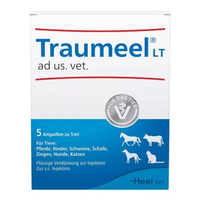 Traumeel LT veterinaarampullid (loomadele), 5 x 5 ml